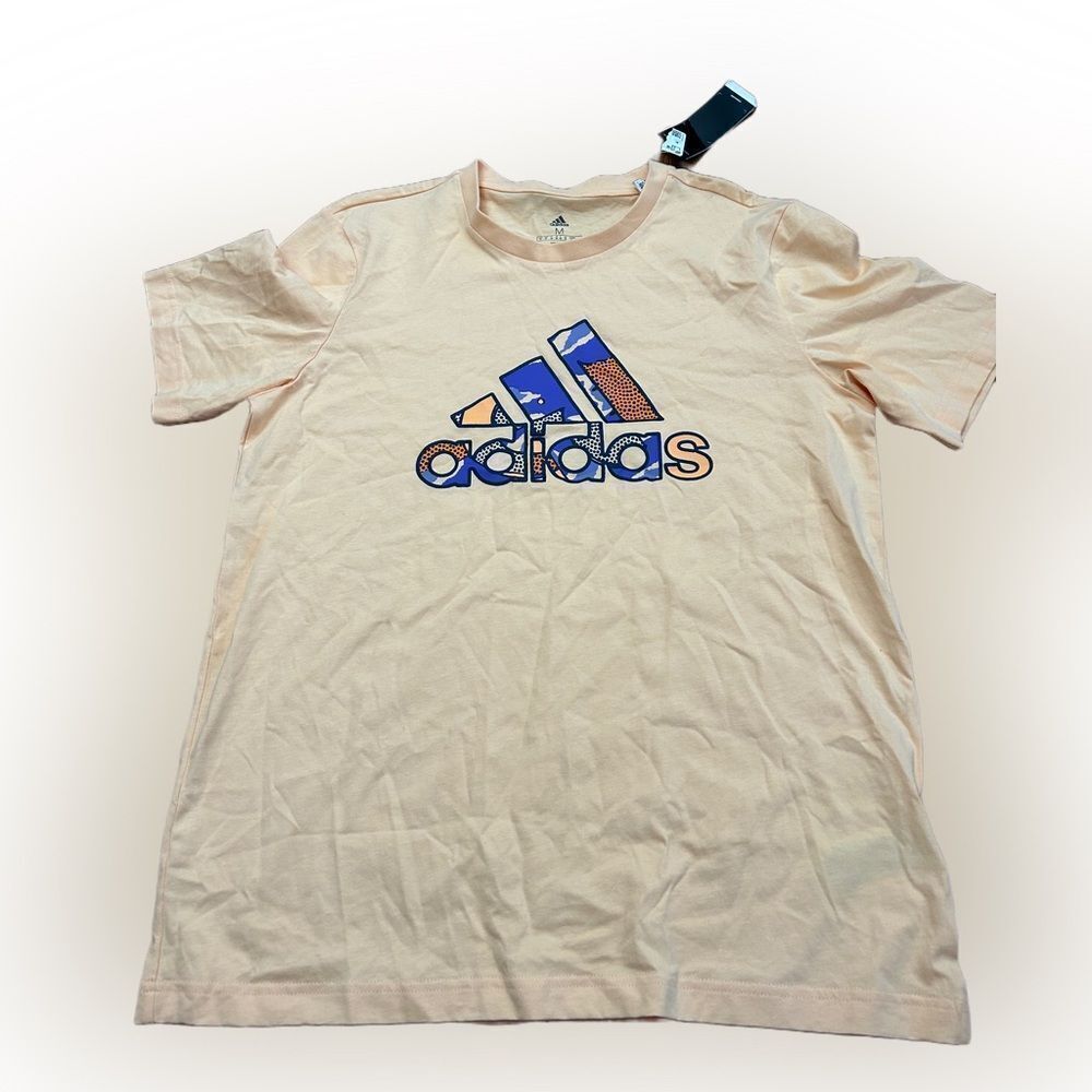 Men’s Adidas Basketball Badge of Sport Tshirt NWT
